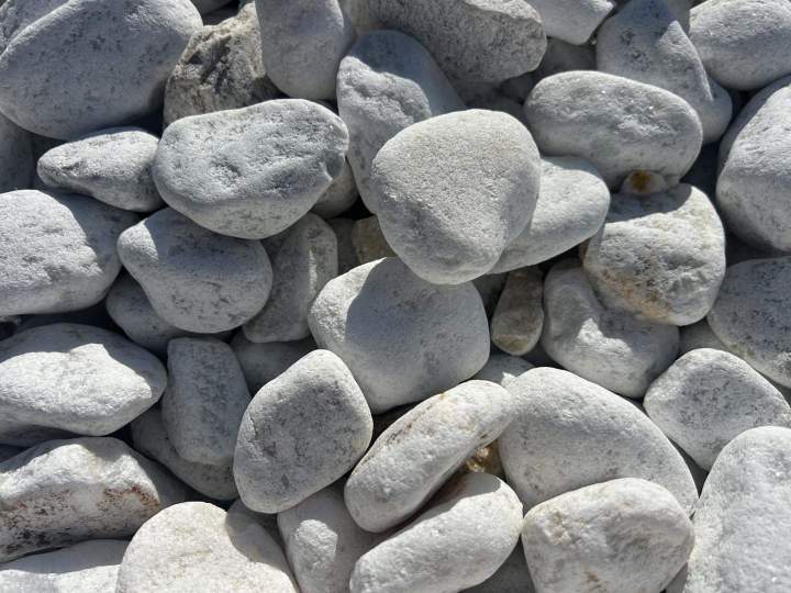 Galets blanc Gamme deco